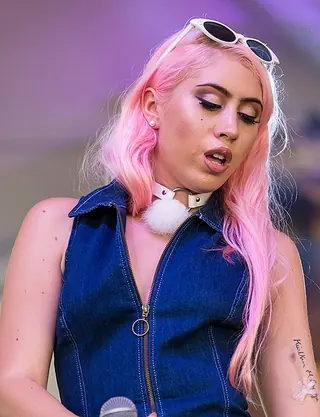 Kali Uchis, photo by Ralph Arvesen