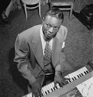 Nat King Cole, photo by William P. Gottlieb