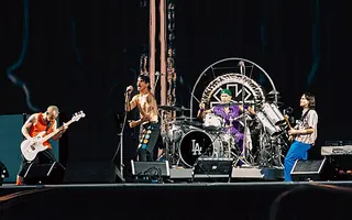Red Hot Chili Peppers, photo by Kreepin Deth