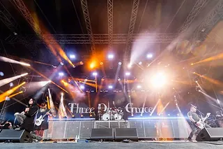 Three Days Grace, photo by Sven Mandel